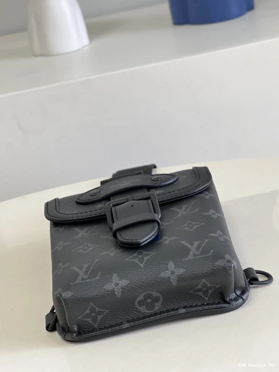 Aaa replica bags VUITTON LOUIS SAUMUR SLINGBAG 0807
